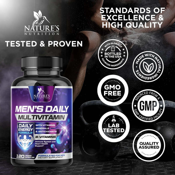 Men’s Daily Multivitamin – 120 Capsules