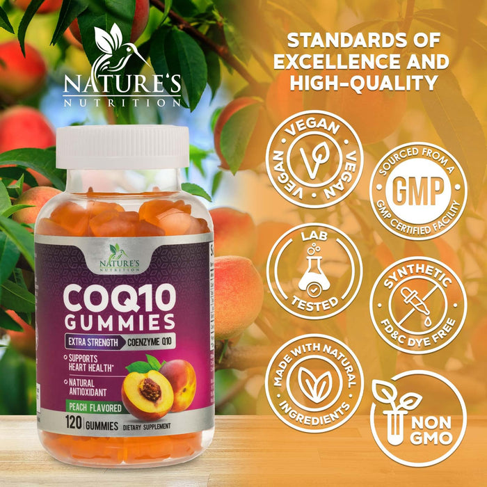 Nutrition CoQ10 Gummies 100mg – 120 Count