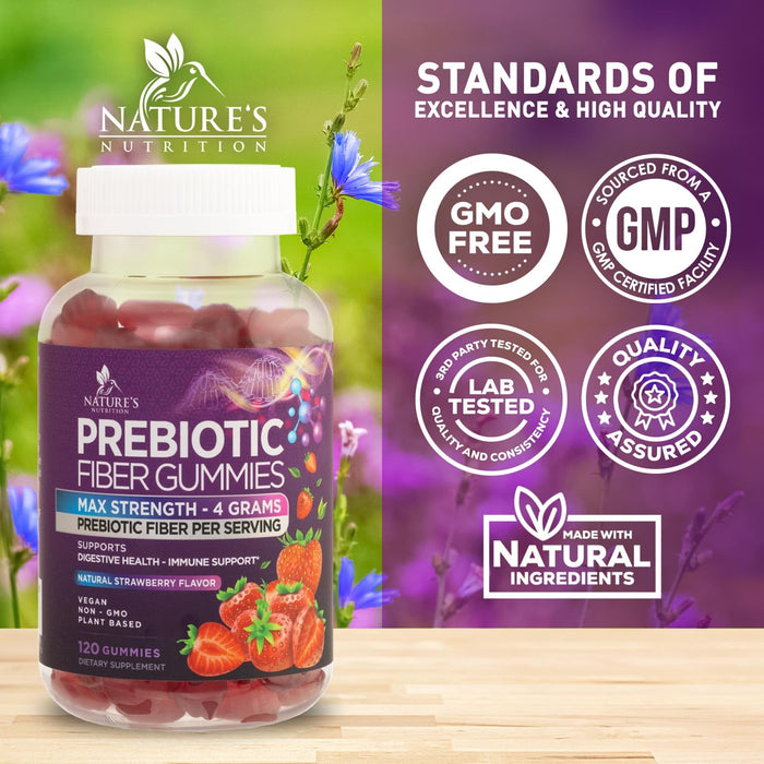 Fiber Gummies – 120 Gummies