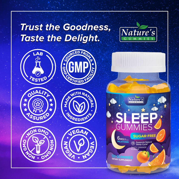 Sleep Gummies 6mg – 120 Gummies