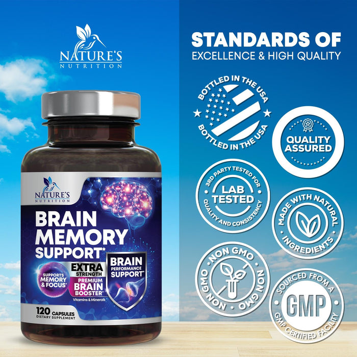 Brain Memory – 120 Capsules