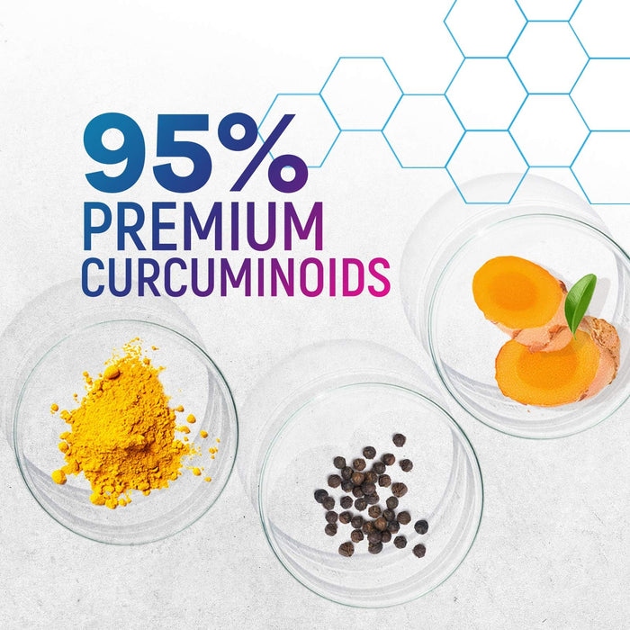 Turmeric Curcumin Supplement with BioPerine 95% Curcuminoids 1500mg with Black Pepper for Best Absorption - Best Natural Vegan Joint Support - Bottled in USA, Non-GMO, Organic Tumeric - 360 Capsules