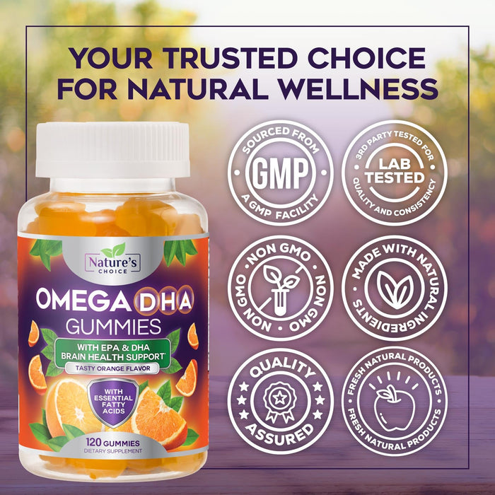 Omega-3 Fish Oil – 120 Gummies