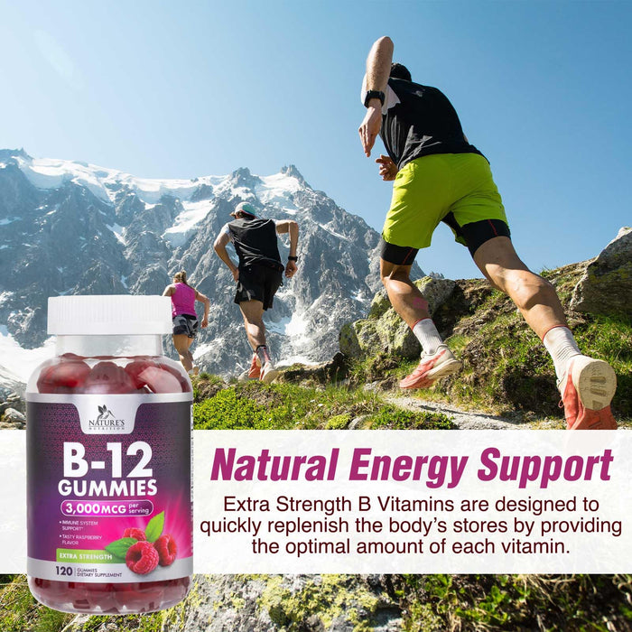 B12 Gummies – 3000mcg – 120 Gummies